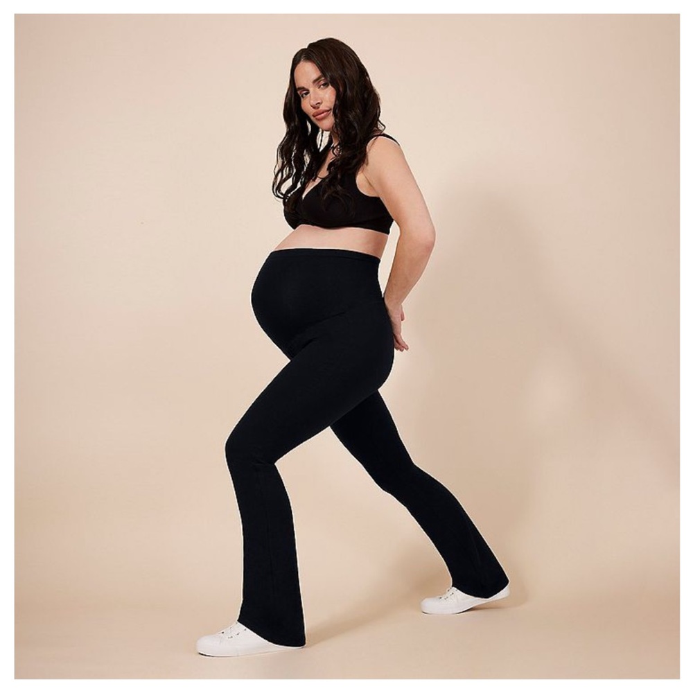 Motherhood Maternity Black Flare Pants